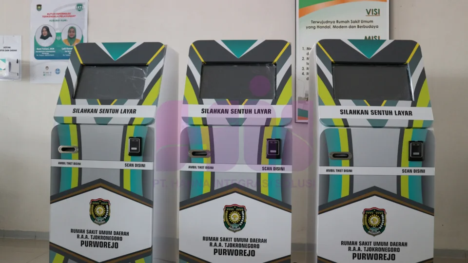 Mesin Antrian Kiosk
